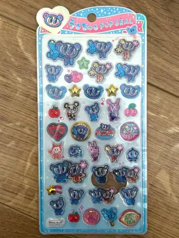 모자 꽁지 드롭 씰 울트라 엔젤 블루 나카무라 군