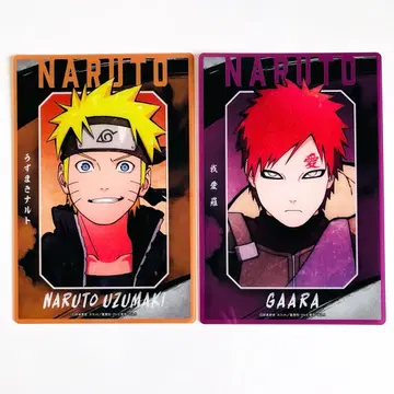 NARUTO 나루토 가아라 클리어 카드