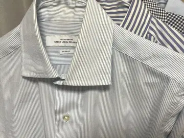 그린 레이블 릴랙싱 슬림핏 드레스 셔츠 4점