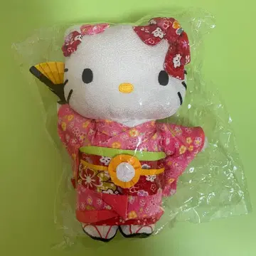 헬로키티 기모노 봉제 인형 M 사이즈