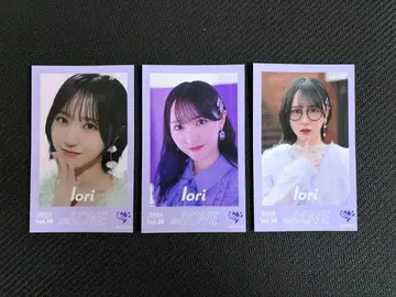 =Love 노구치 이오리 미니 포토 카드