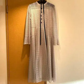 [컨디션 최상] 셀포드 보타이 레이스 원피스