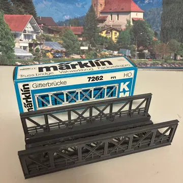 메르클린 HO 7262 트러스 철교 스트럭처 디오라마 박스형