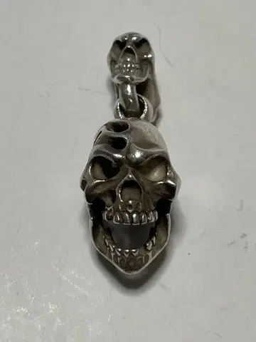 RockCANDY 스켈레톤 스컬 디자인 실버 참 SV925