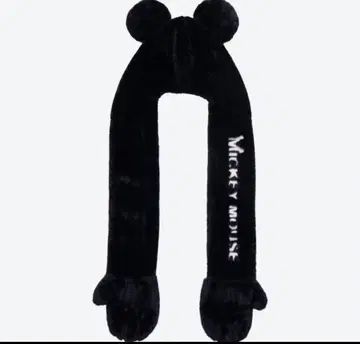 디즈니 미키마우스 머플러 캡 팬캡 머플러 미키