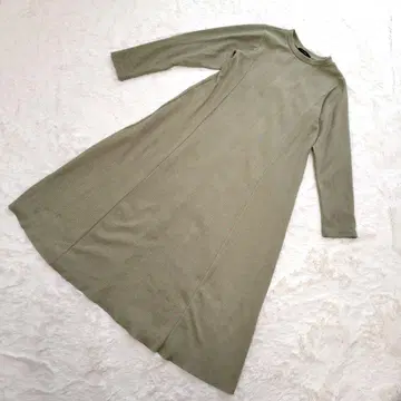 W closet 롱 원피스 올리브 F