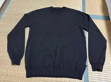 미사용 새상품 마르티니크 신사 긴팔 니트 100% 메리노울 L 사이즈