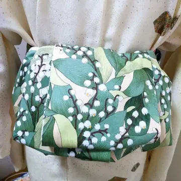 어른용 헤코오비 반폭 오비 핸드메이드 미오 No.2377 스즈란