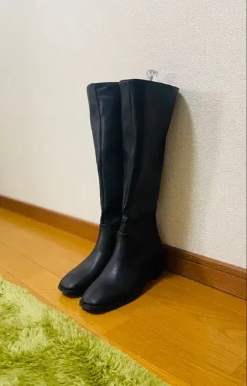 그린 파크스 롱 부츠 블랙