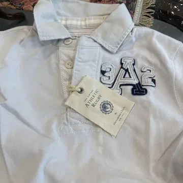 Abercrombie & Fitch 피케 셔츠 S 화이트