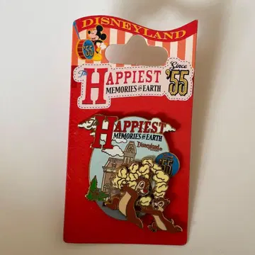디즈니랜드 55주년 칩과 데일 핀 배지