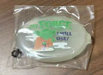 STARWARS 블라인드 러버 코인 케이스 요다 클리어 화이트