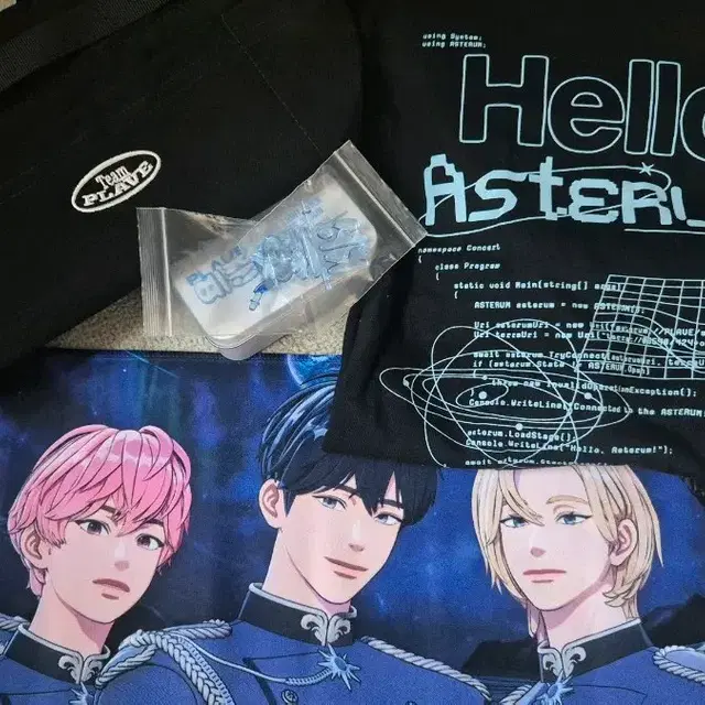 플레이브 콘서트 MD 응원봉 가방 슬로건 파츠 티셔츠