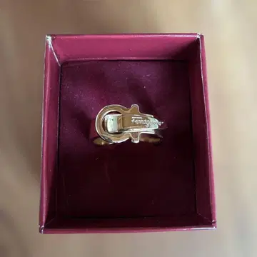 Salvatore Ferragamo 골드 스카프링