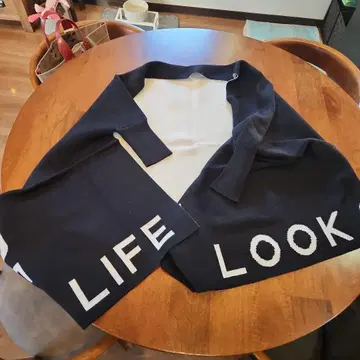 스콧 클럽 소매 니트 스톨