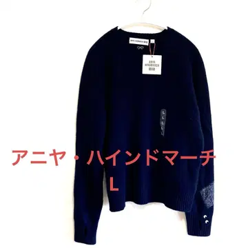 [ 새상품 ] 유니클로 아냐인드마치 캐시미어 크루넥 스웨터