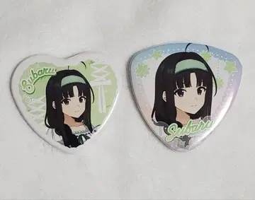 걸즈 밴드 클라이 애니메이트 캔뱃지 2개 세트 스바루