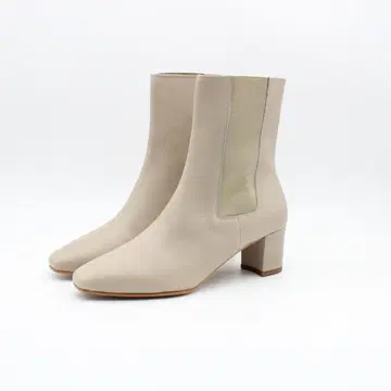 새상품 BABYLONE 바빌론 소가죽 사이드 고어 숏부츠(37)