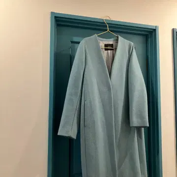 UNITED ARROWS 스카이블루 체스터 코트 40