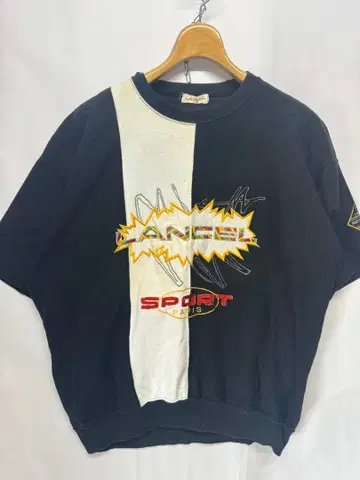 란셀 빈티지 맨투맨 자수 분위기 일본제