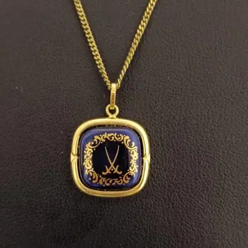 마이센 목걸이 펜던트