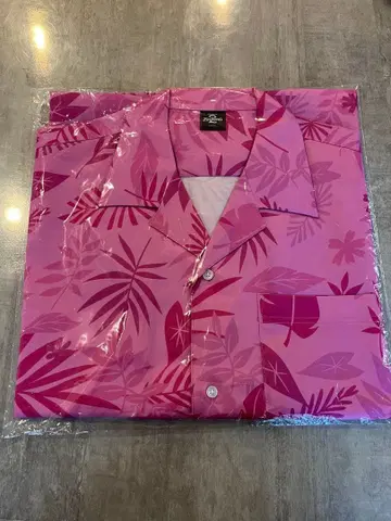 주토피아2 B상 닉 알로하 셔츠 핑크