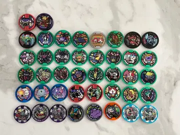 요괴워치 메달 42종류 (42개 + 중복 메달 8개)