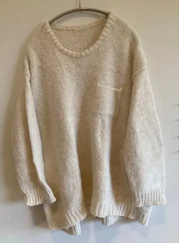 고쉬 알파카 울 니트