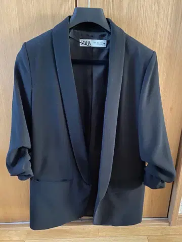 [새상품급] ZARA 자라 테일러드 자켓 블랙 M 여성용 자켓