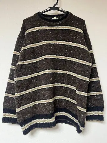 BONNER OF RELAND 보더 니트 XL 브라운