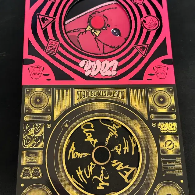 아이들 우기 YUQ1 FREAK 개봉 앨범 세트 일괄 양도