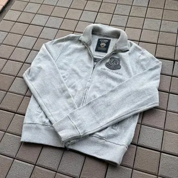Abercrombie&Fitch 그레이 집업 맨투맨