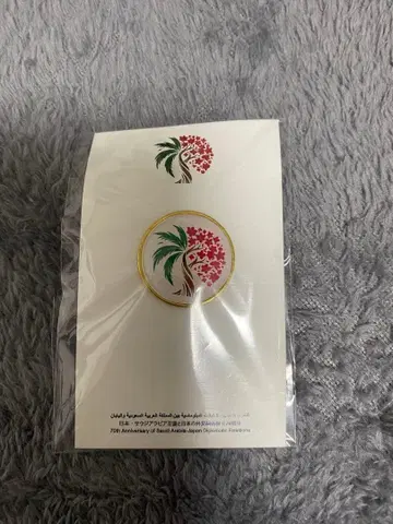 사우디아라비아 건국 70주년 핀 배지 세트