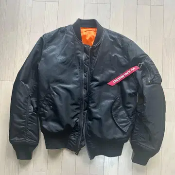 ALPHA INDUSTRIES MA1 자켓 블랙 사이즈 S