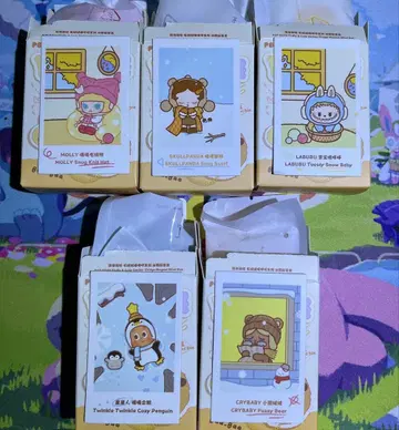 팝마트 Fluffy&Cozy 마그넷 5개 세트