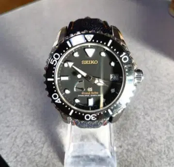 그랜드세이코 SBGA031 다이버 브라이트 티타늄 스프링 드라이브