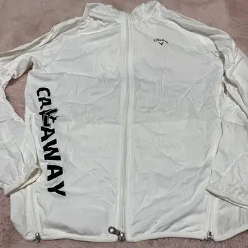 캘러웨이 여성용 자켓 화이트 윈드 브레이커