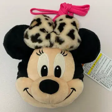 디즈니 리조트 숄더백 레오파드 무늬 미니