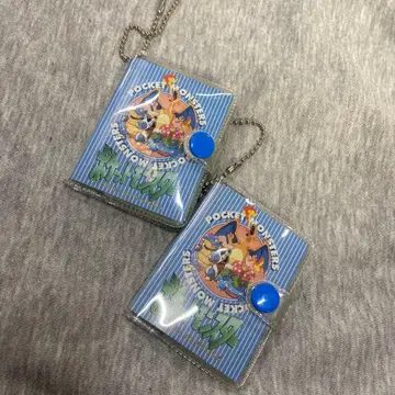 포켓몬스터 포켓몬 키링 미니 트레이너즈북 단종 레어