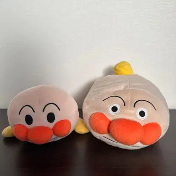 호빵맨 봉제 인형 2체 세트