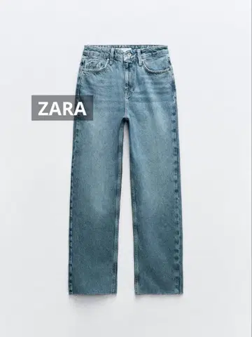 ZARA 자라 Z1975 STRAIGHT HIGH-WAIST 데님 34