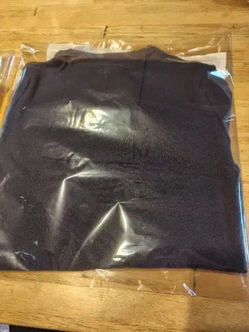 소재 캐시미어 혼방 터틀넥 티셔츠 L 블랙