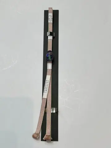 허리띠 삼분 끈 오비 고정 띠 포함 유리 잠자리 구슬 순수 실크