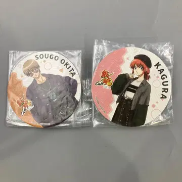 은혼 animax 카페 코스터 신오키 2장 세트