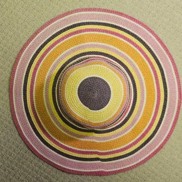 컬러풀 밀짚모자