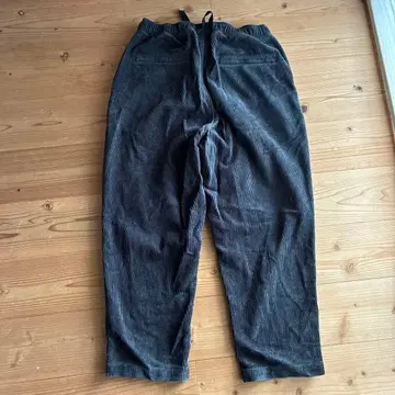 BEAMS / 웨빙 배기 테이퍼드 코듀로이 팬츠