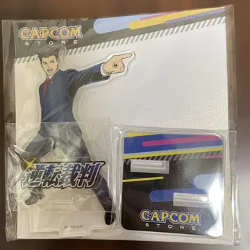 역전재판 나루호도 류이치 CAPCOM 아크릴 스탠드 카푸코롱
