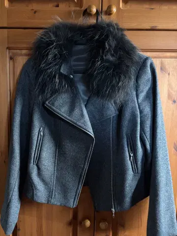 라이더 자켓 캐시미어