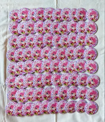 스토푸리 사토미 캔뱃지 80개