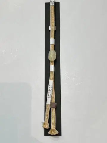 허리띠 삼분 끈 오비 고정 띠 포함 유리 잠자리 구슬 순수 실크